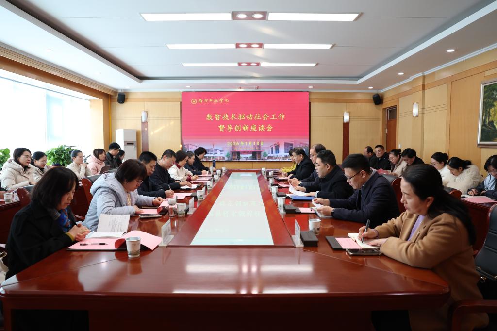 潍坊社会工作研究院举办“数智技…